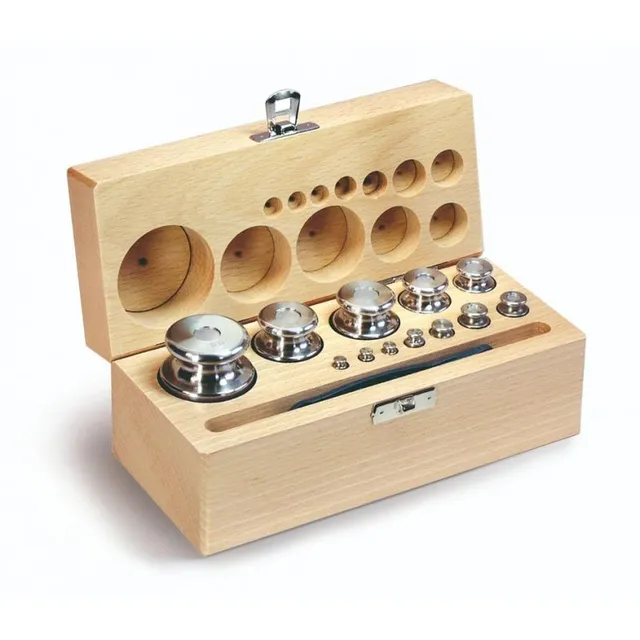 Educaduino Mécanique coffret poids étalon 1-100g laiton