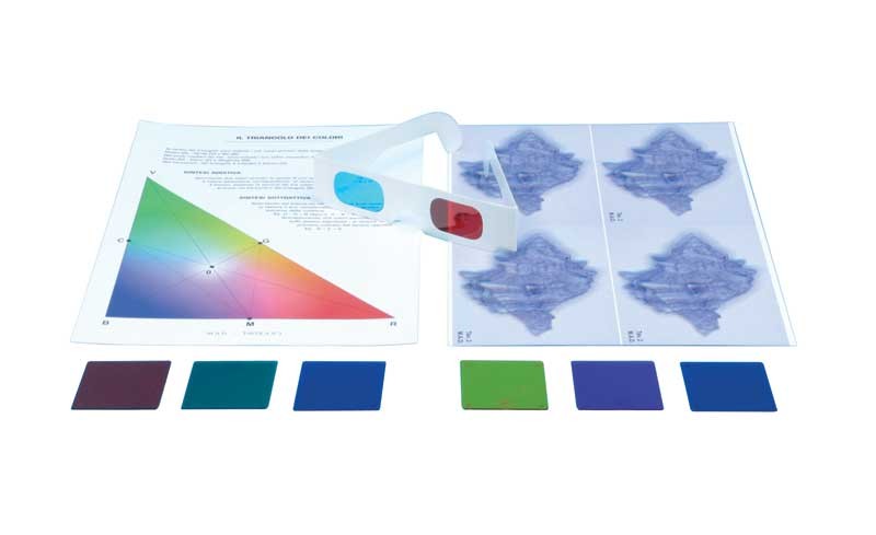 Educaduino Optique et ondes Kit Couleurs et vision kit vision 3D