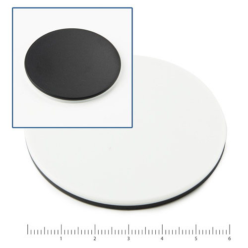 Educaduino Microscopes Disque Blanc/Noir Edublue 60 mm