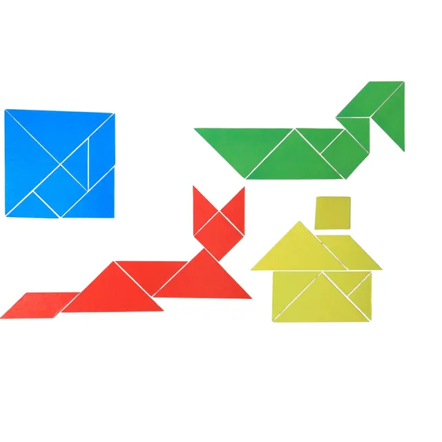 Wissner Raum & Form set 28 tangrams magnétiques géométrie