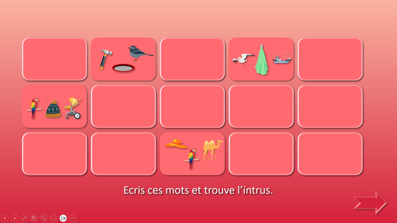 Créations orthophoniques Orthographe Sens dessus dessous support et ette eau