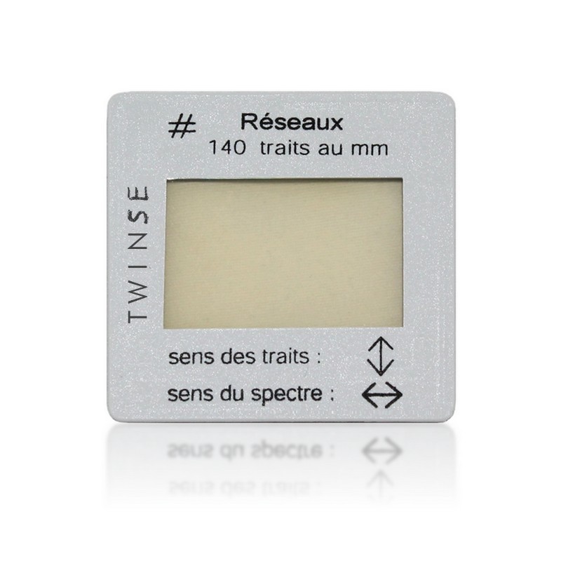 Educaduino Optique et ondes Réseaux en plastique diffraction