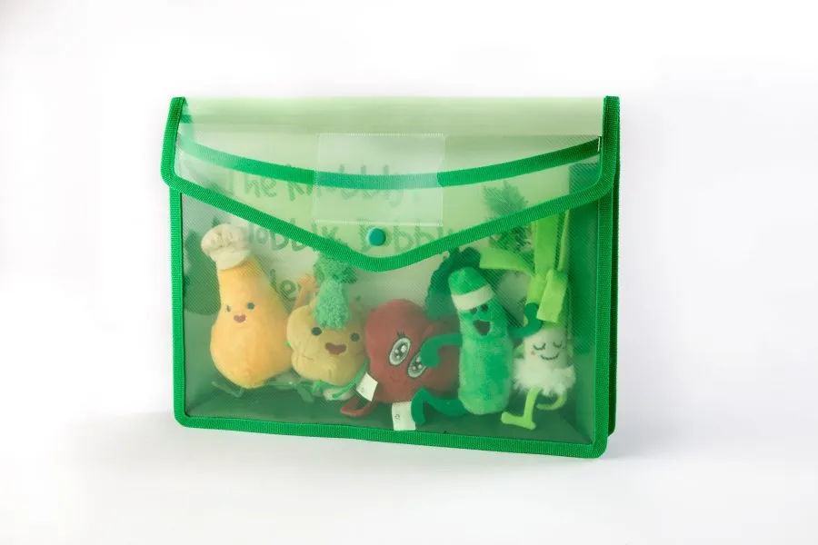 Purely Nutrition Story Books Celeriac livre + marionnettes 3-5 ans