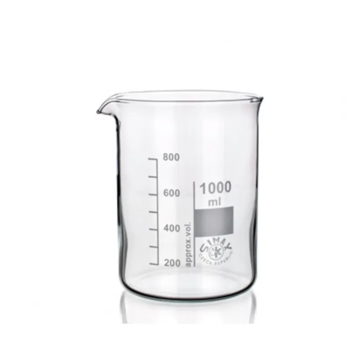 Educaduino Verrerie Lot Béchers forme basse SIMAX verre