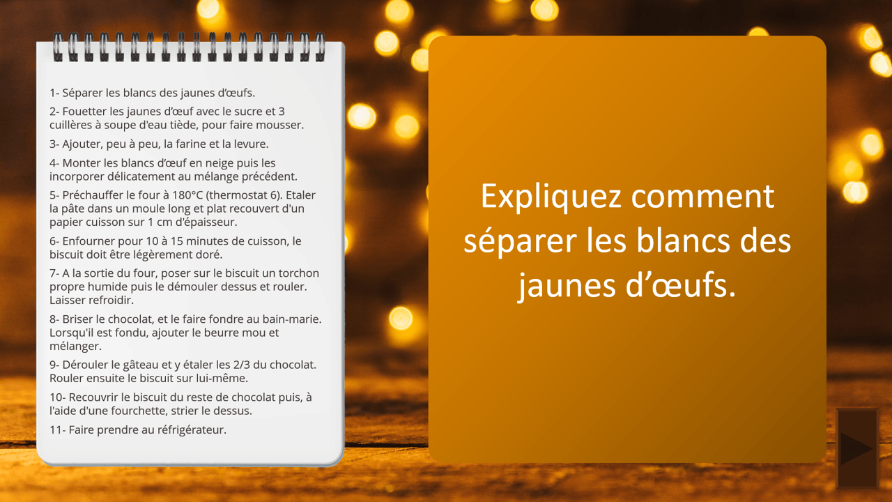 Créations orthophoniques Fonctions exécutives La bûche de Noël adulte