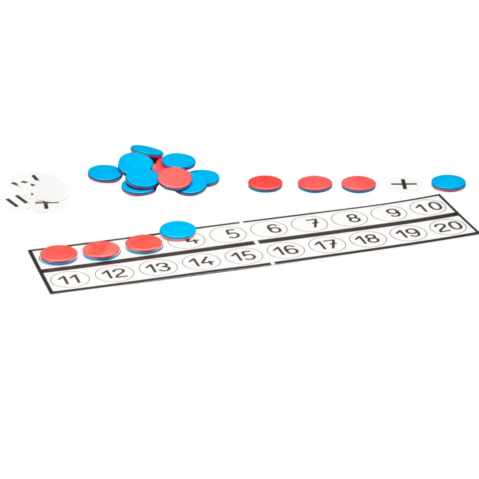 Wissner Zahlen & Rechnen Réglette calcul 20 + 22 jetons