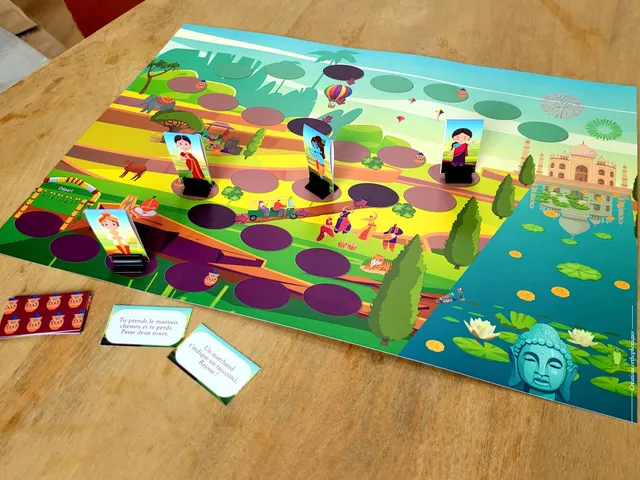 Créations orthophoniques 4 jeux de l’oie et accessoires plateau A3