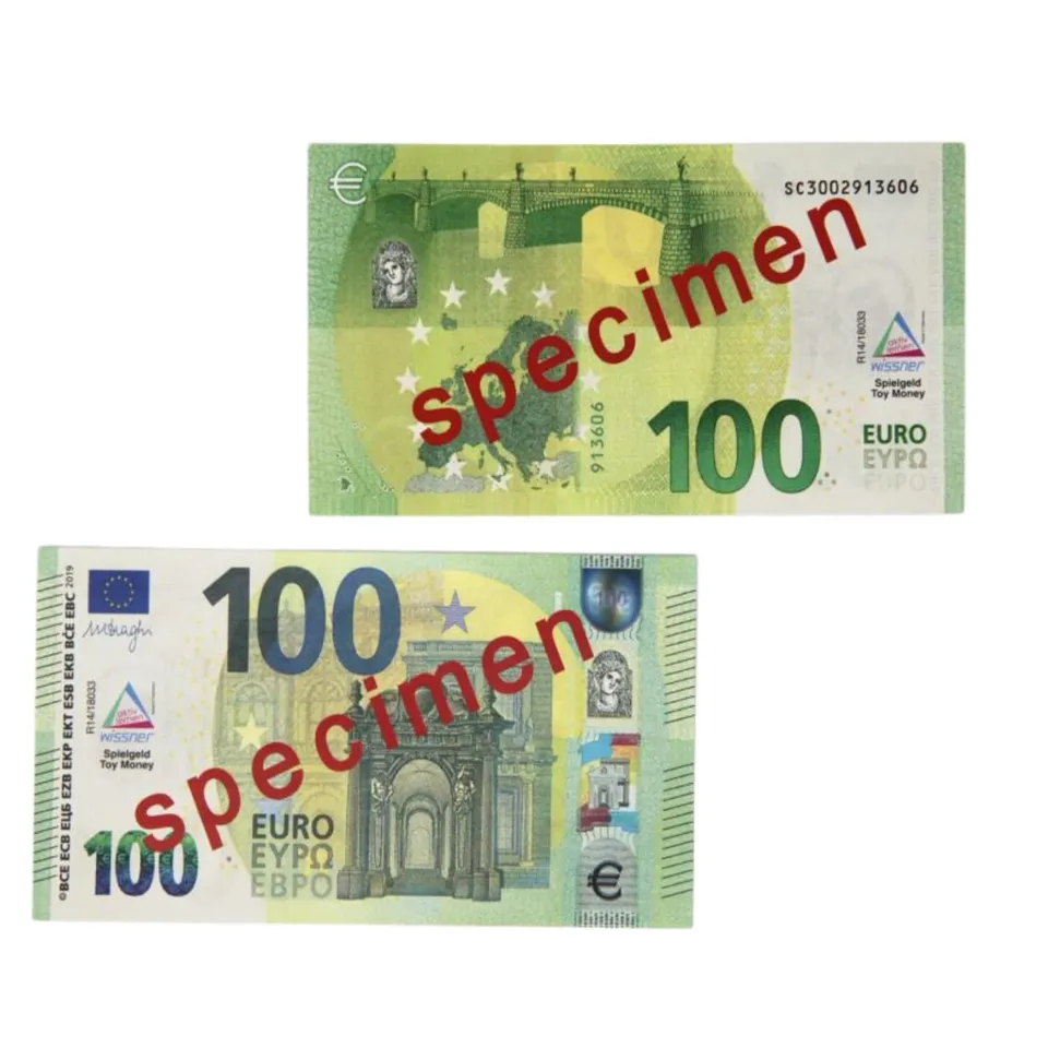 Wissner Lernspiele 100 billets 100 euros papier renforcé