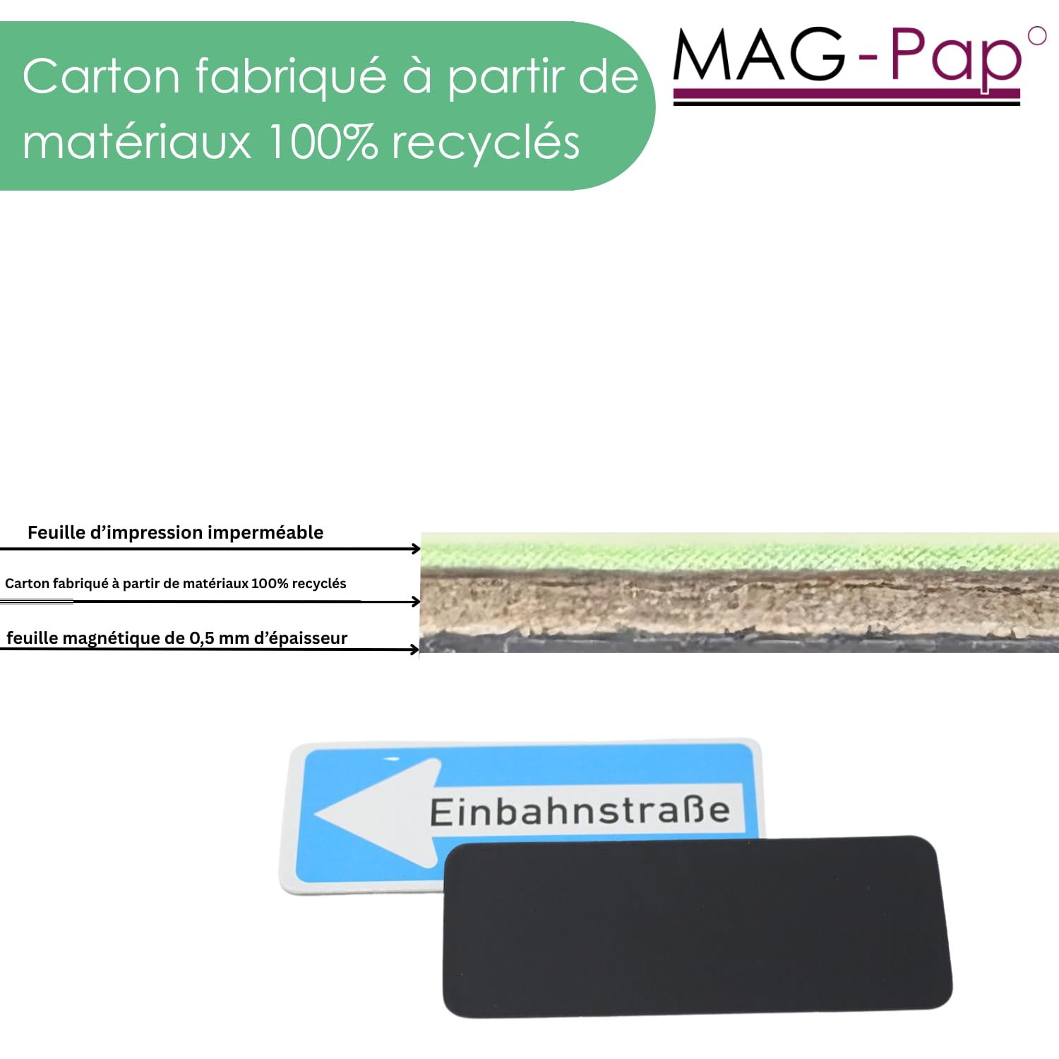 Wissner Verkehr panneaux magnétiques circulation 64 pièces