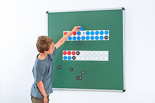 Wissner Zahlen & Rechnen Tableau magnétique calcul + 22 jetons