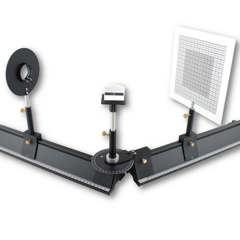 Educaduino Optique articulation angulaire banc prismatique alu