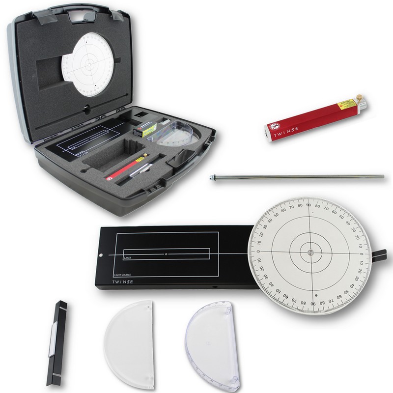 Educaduino Optique Valisette DISCOPTIC Laser Trio rouge