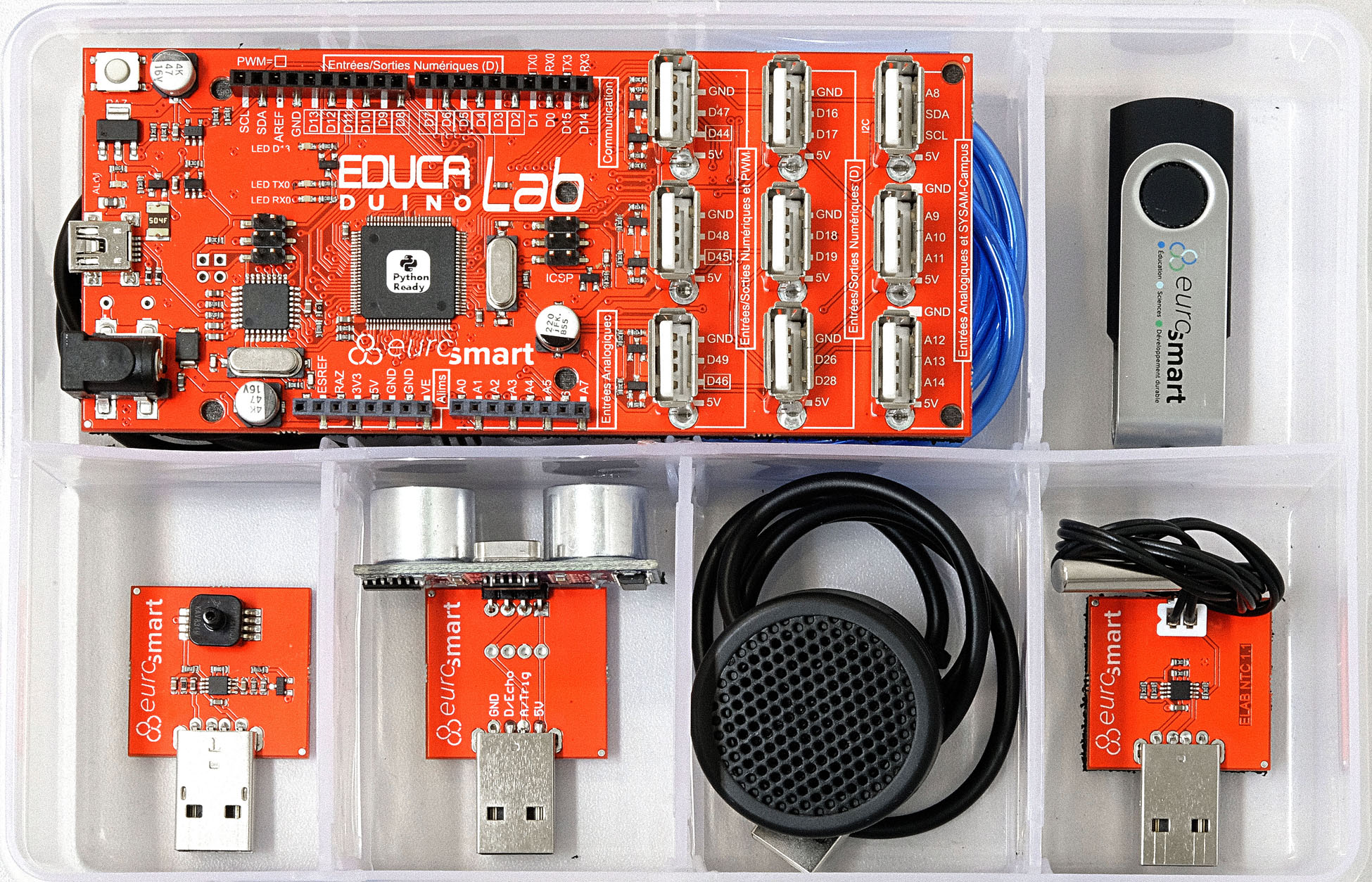 Educaduino Lab kit initiation microcontrôleur 2nde 1ère Python