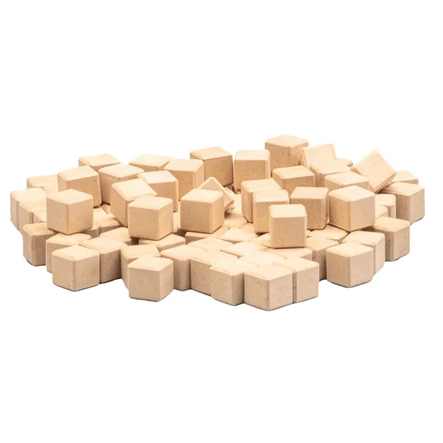 Wissner Raum Form cubes bois 1 cm lot 100 géométrie