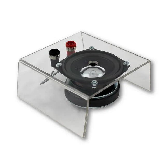 Educaduino Optique Haut-parleur socle transparent 40W ondes