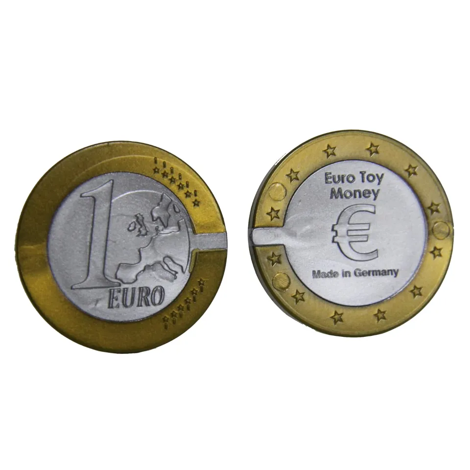 Wissner Lernspiele fausses pièces 1 euro x100 plastique
