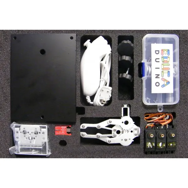 Educaduino EDUCADUINO kit bras robotisé 3 servos + Nunchuk