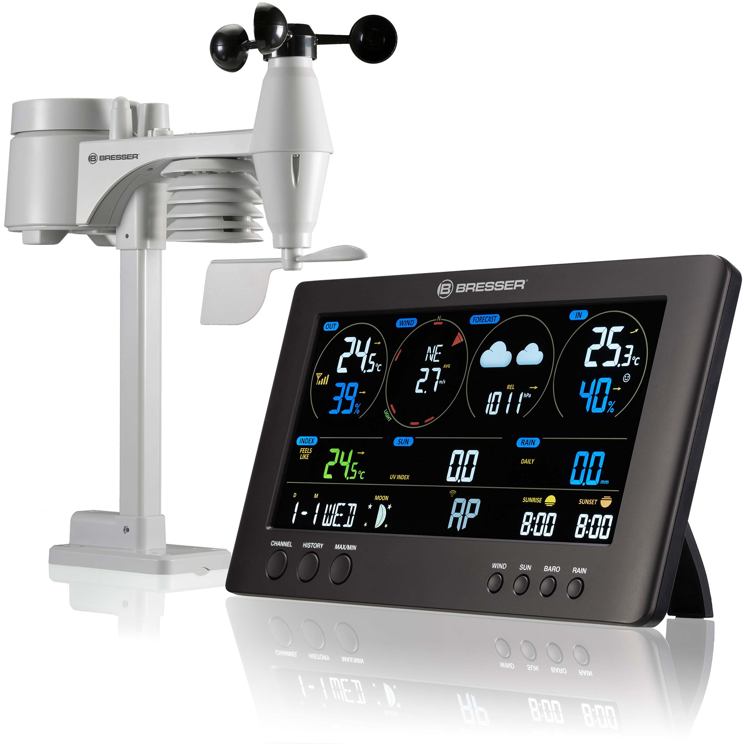 Educaduino Physique station météo WIFI 7 en 1 sans fil classe