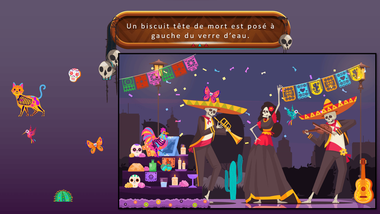 Créations orthophoniques El Día de los Muertos lecture consignes