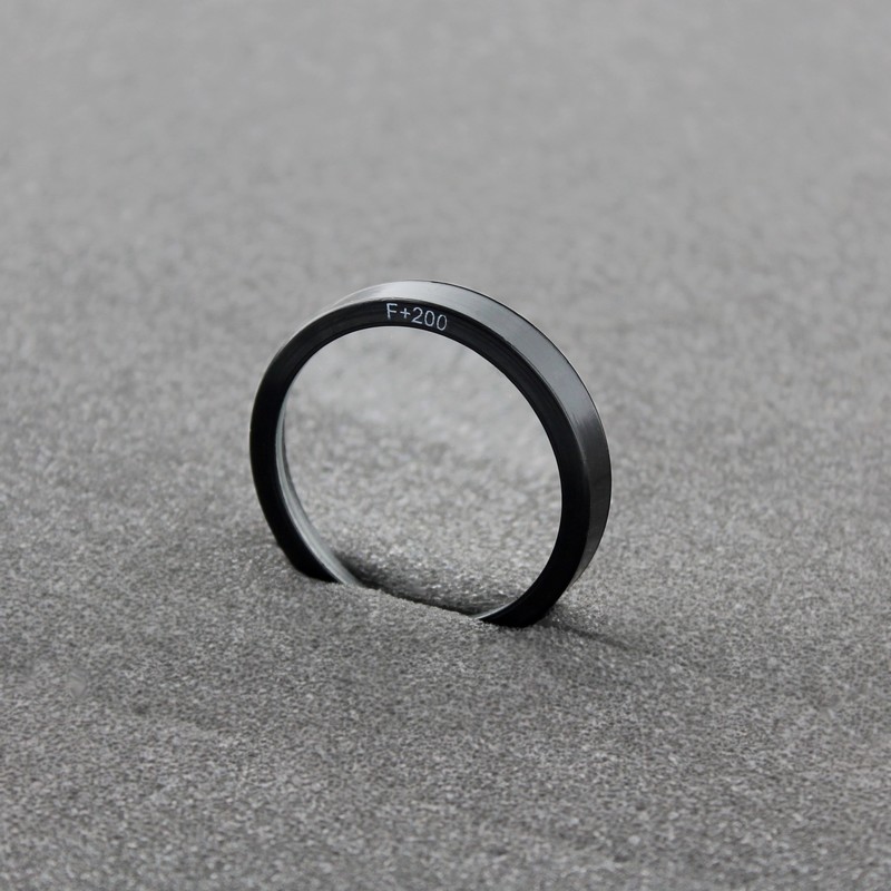 Educaduino Optique et ondes lentille divergente verre cerclée Ø40