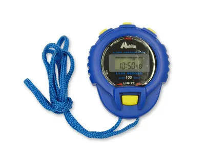 Educaduino Mécanique Chronomètre plastique bleu 1/100 s