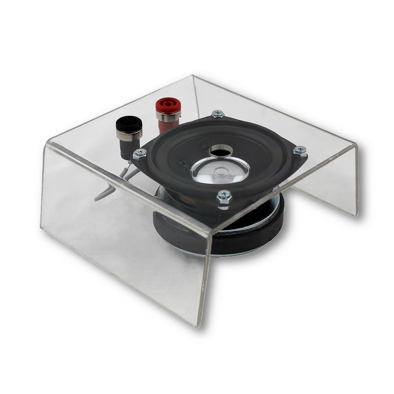 Educaduino Optique Haut-parleur socle transparent 40W ondes