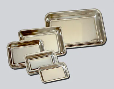 Educaduino Consommables Plateau rectangulaire inox