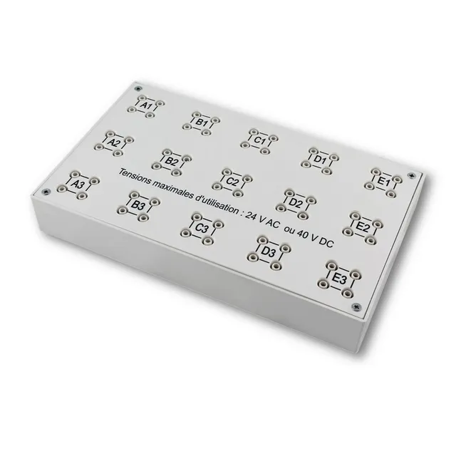 Educaduino Électricité Platine connexion 15 pôles 285 mm
