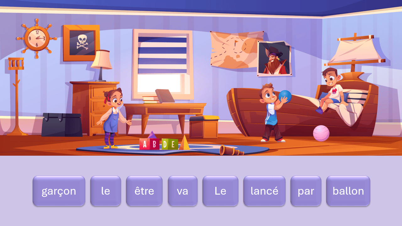 Créations orthophoniques Langage oral Phrases en miroir voix passive