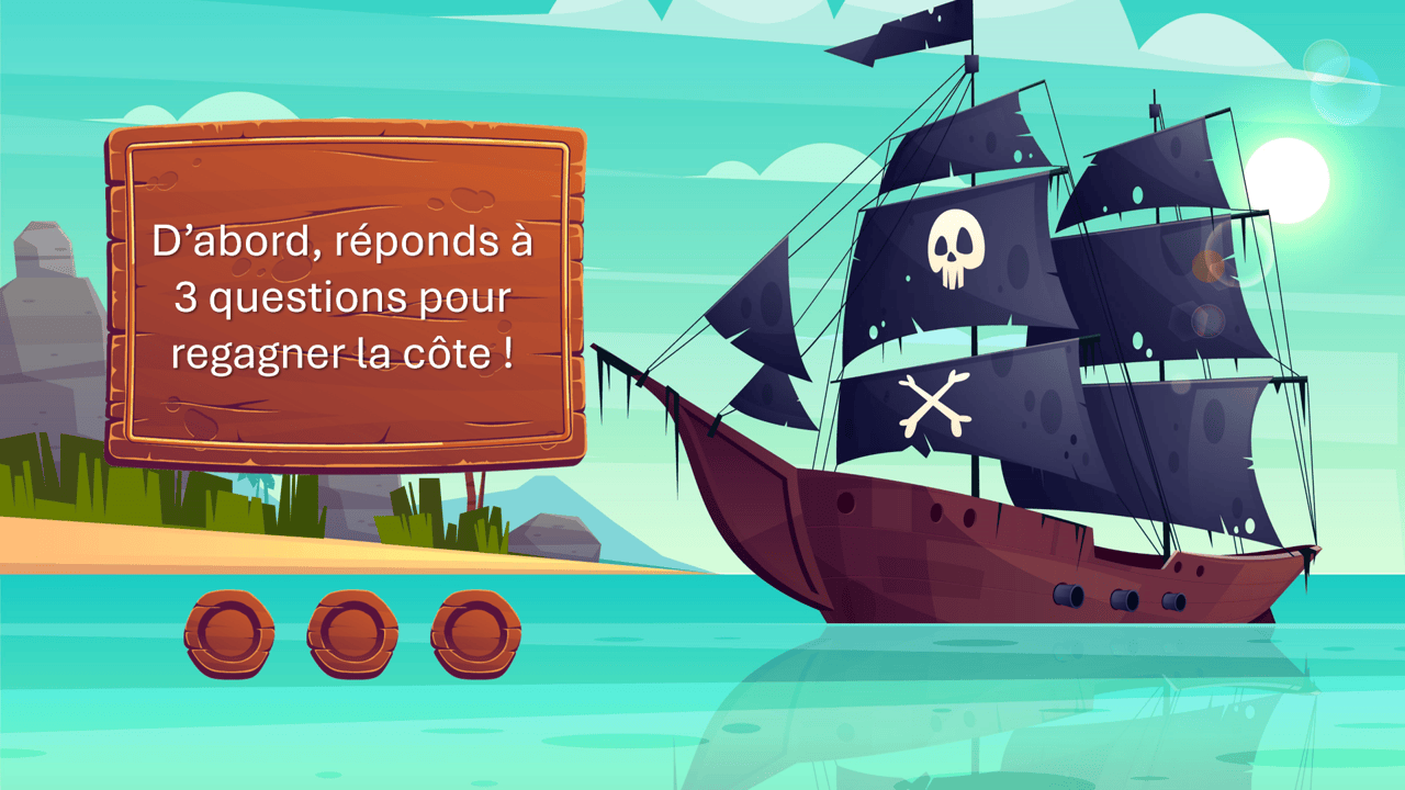 Créations orthophoniques Renforçateurs Trésor île des morts PowerPoint
