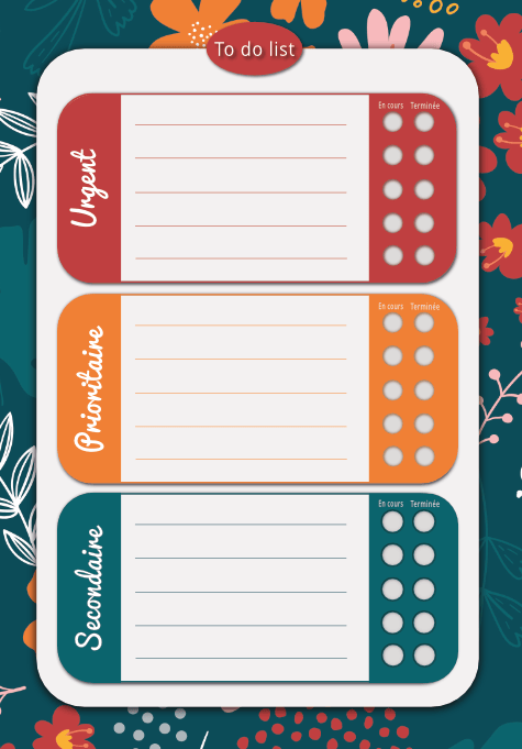 Créations orthophoniques Organisation Agenda 2025 semainier 16,5x23,5 cm