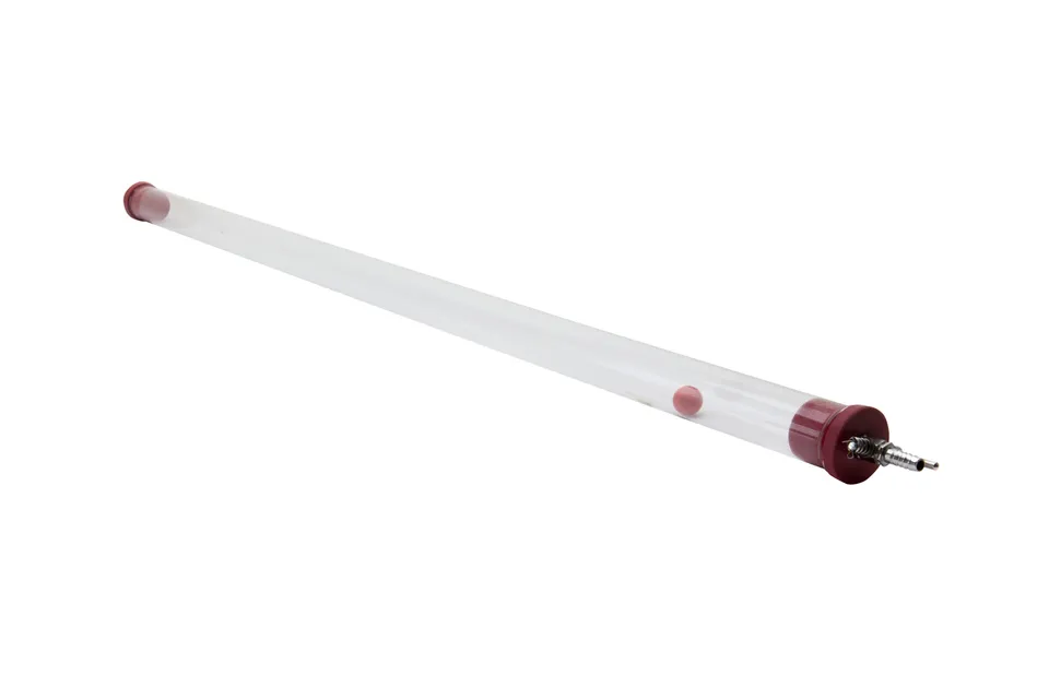 Educaduino Mécanique tube de Newton verre 1 m robinet classe