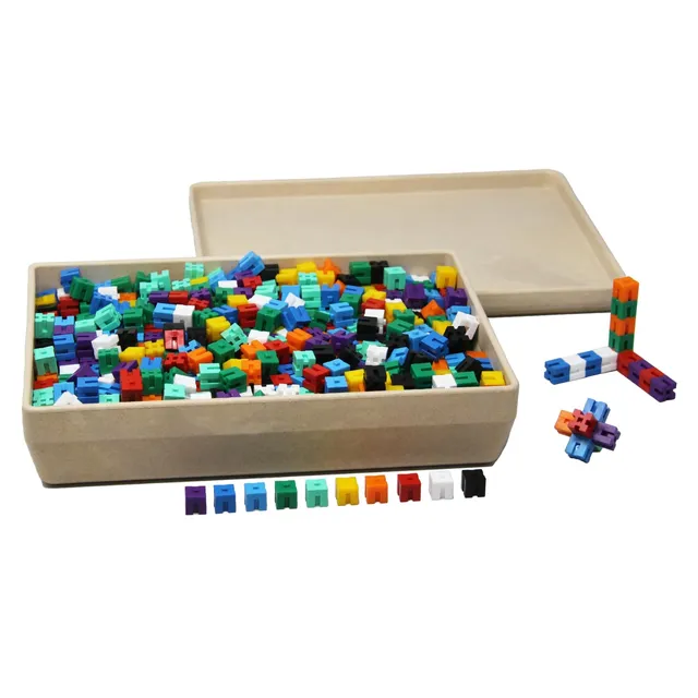 Wissner Größe & Messen 1000 cubes à poids 1cm 10 couleurs