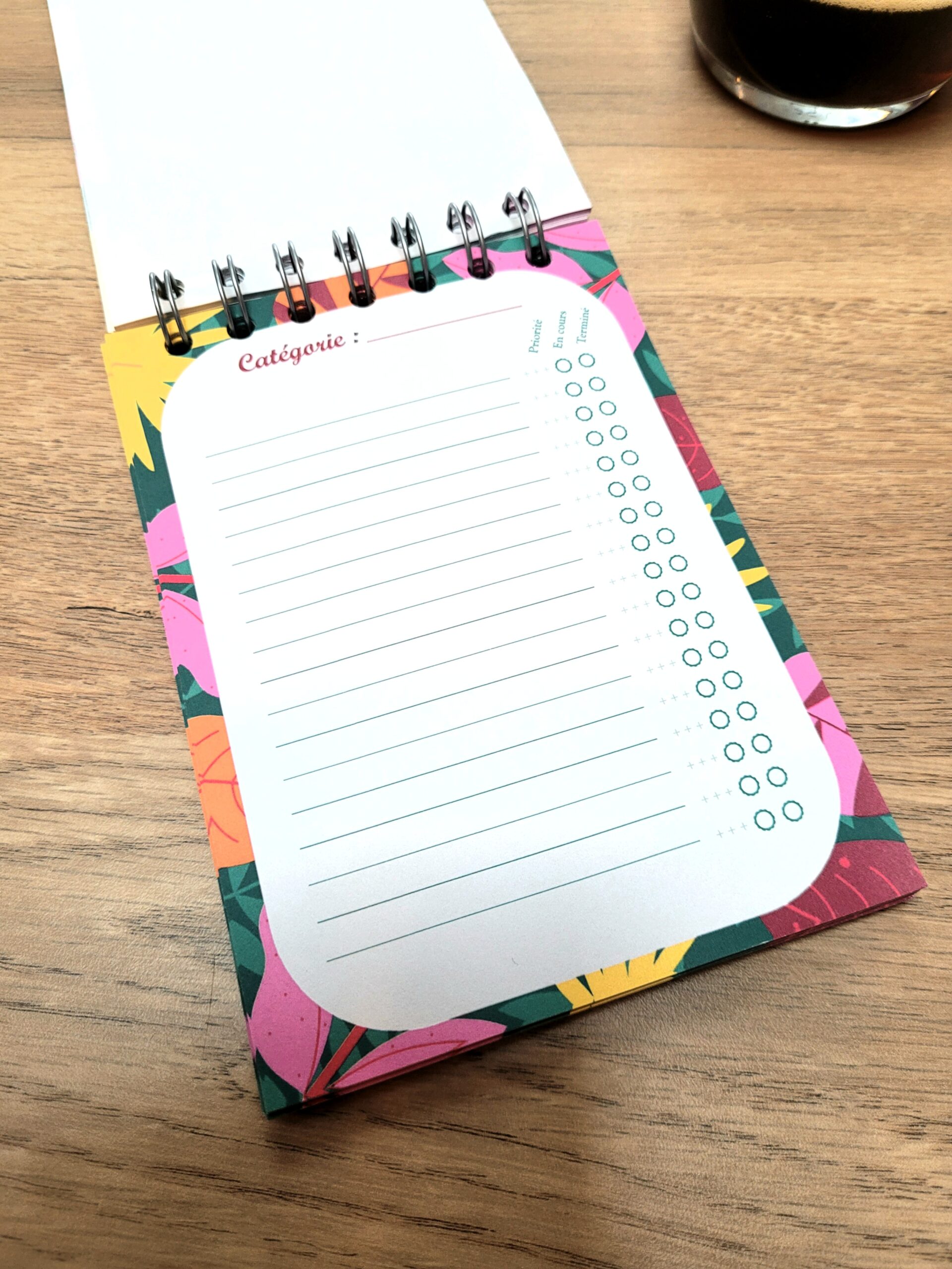 Créations orthophoniques Organisation Bloc to-do lists A6 100 pages