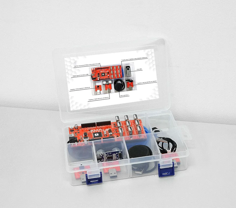 Educaduino Lab kit initiation microcontrôleur 2nde 1ère Python