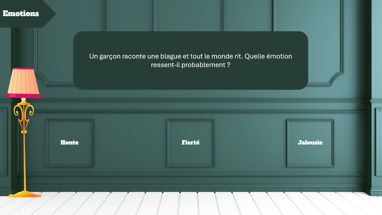 Créations orthophoniques Habiletés Ce que pensent les autres QCM