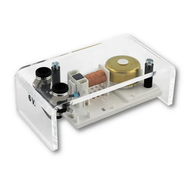Educaduino Optique et ondes Sonnette PVC transparent 6V 130 mm