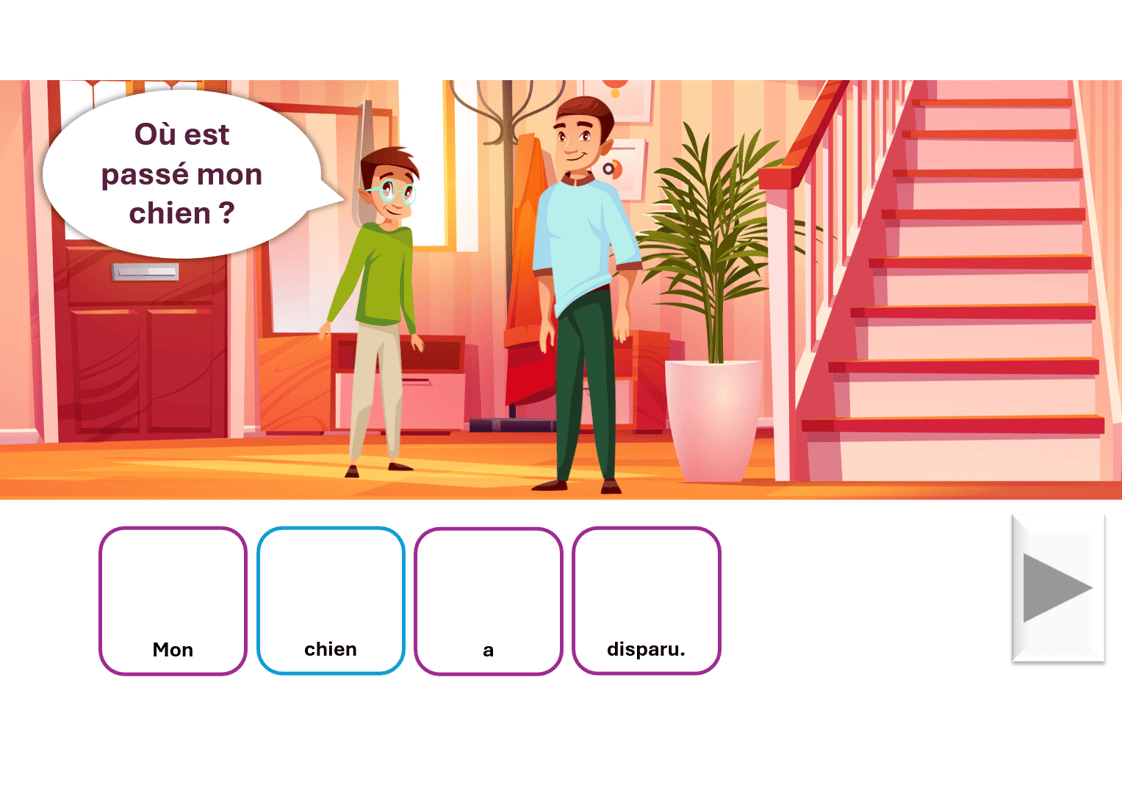 Créations orthophoniques CAA Histoires pour modéliser vocabulaire base