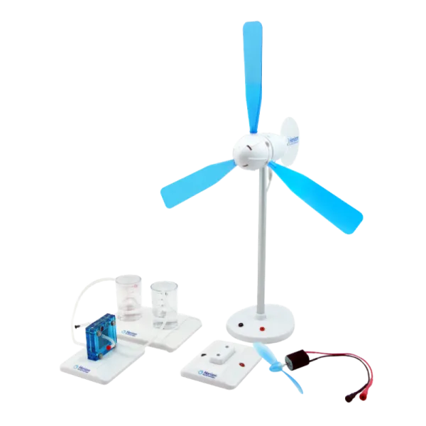 Educaduino Éco-énergies Kit Énergie éolienne et hydrogène pile combustible