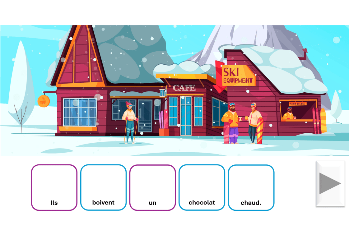 Créations orthophoniques CAA Histoires pour modéliser vocabulaire base