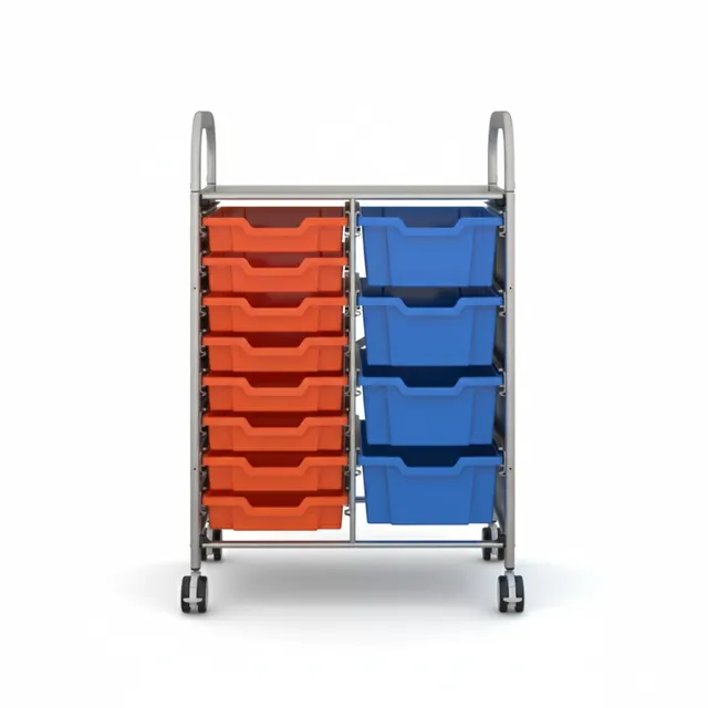 Educaduino Labo Chariots rangement à roulettes classe
