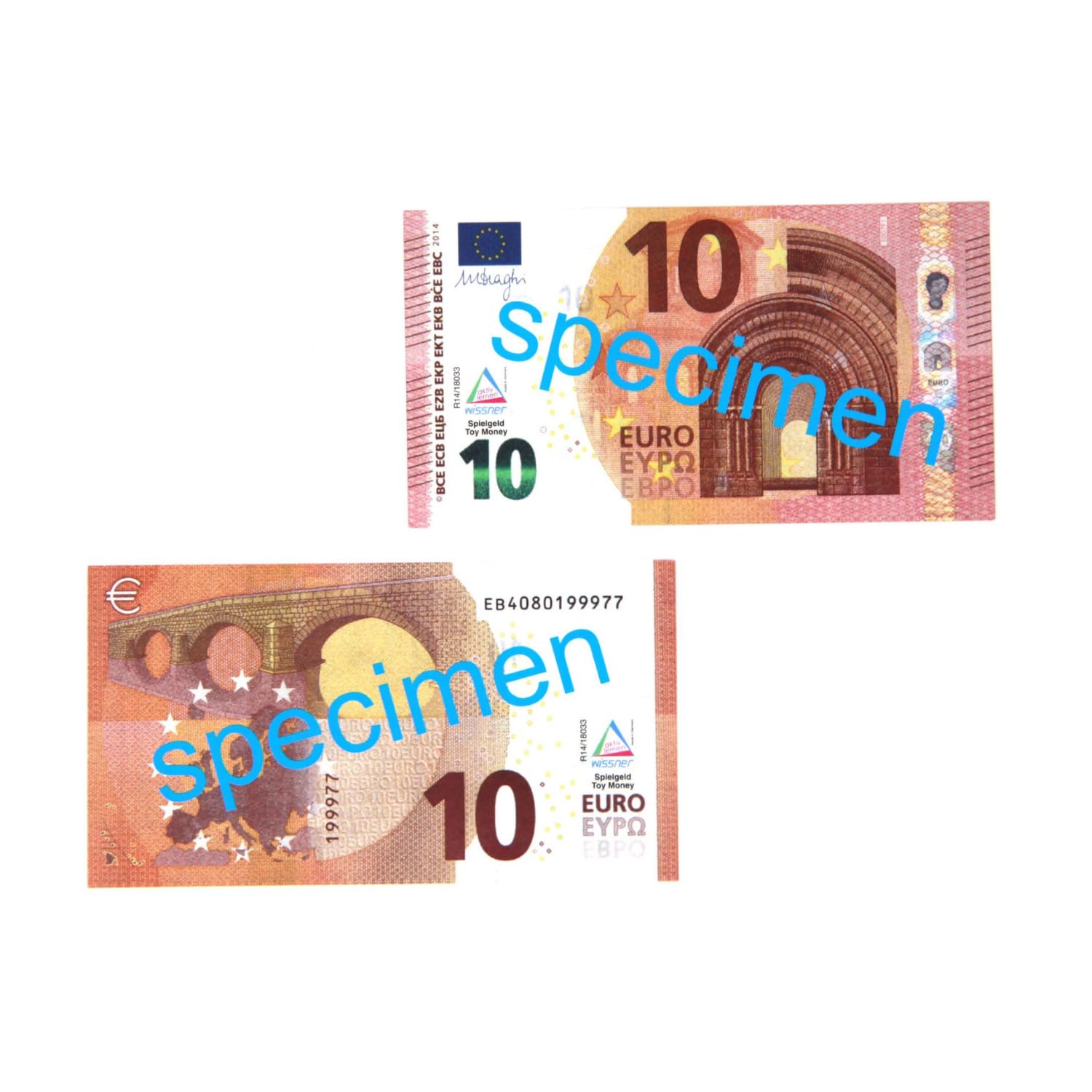 Wissner Lernspiele 100 billets 10 euros école