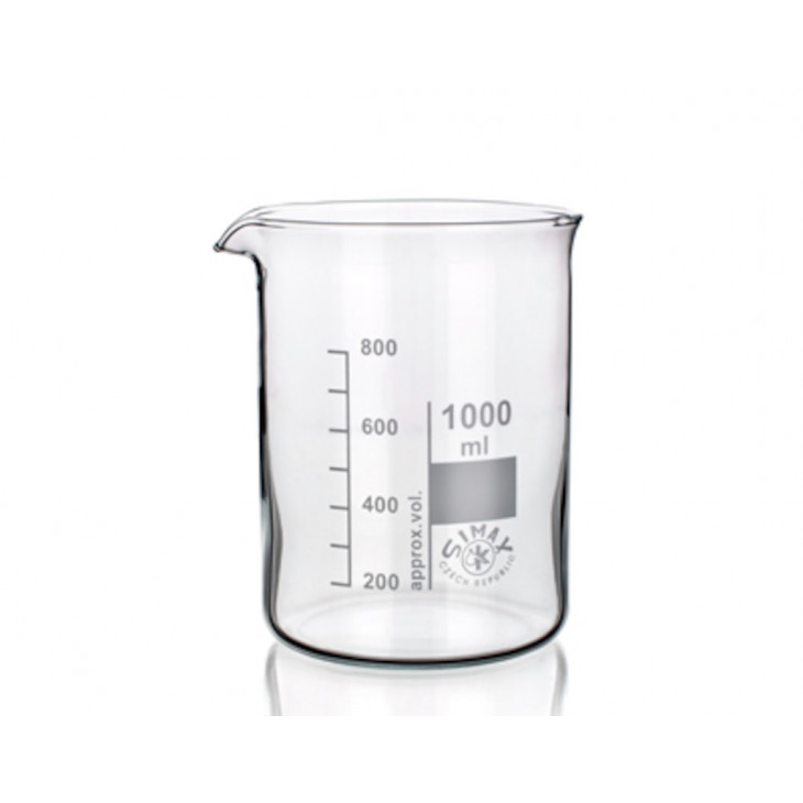 Educaduino Verrerie Lot Béchers forme basse SIMAX verre