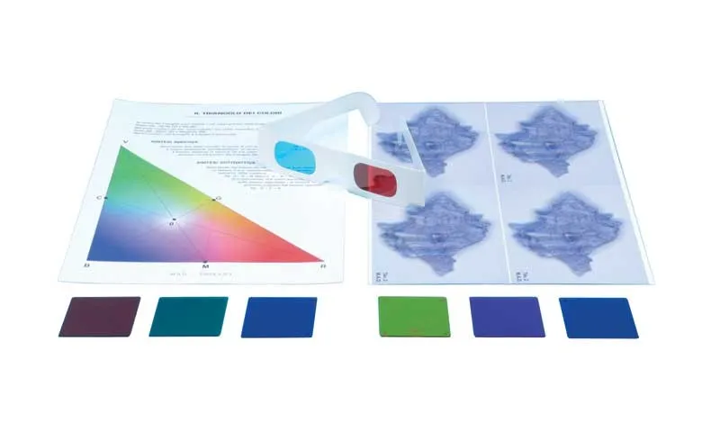 Educaduino Optique et ondes Kit Couleurs et vision kit vision 3D