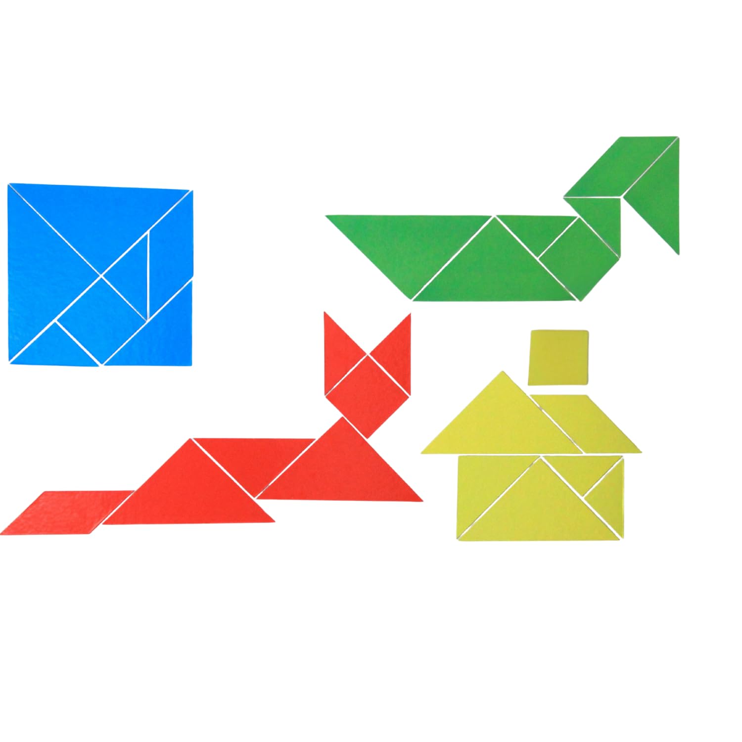 Wissner Raum & Form set 28 tangrams magnétiques géométrie