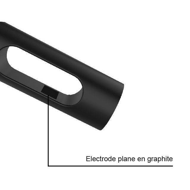 Educaduino Chimie Cellule conductivité 2 pôles graphite BNC