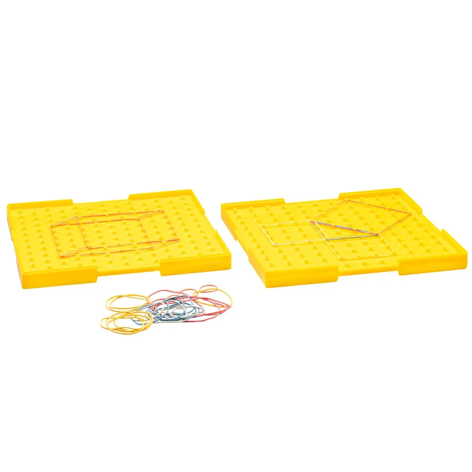 Wissner Raum & Form géoplan 23 cm double face + élastiques