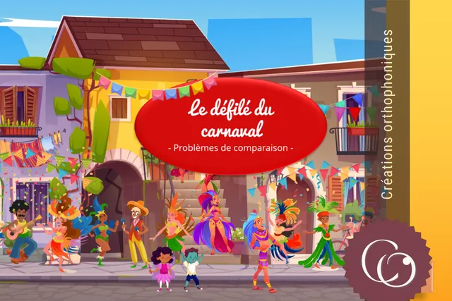Créations orthophoniques Cognition Le défilé du carnaval jeu oie