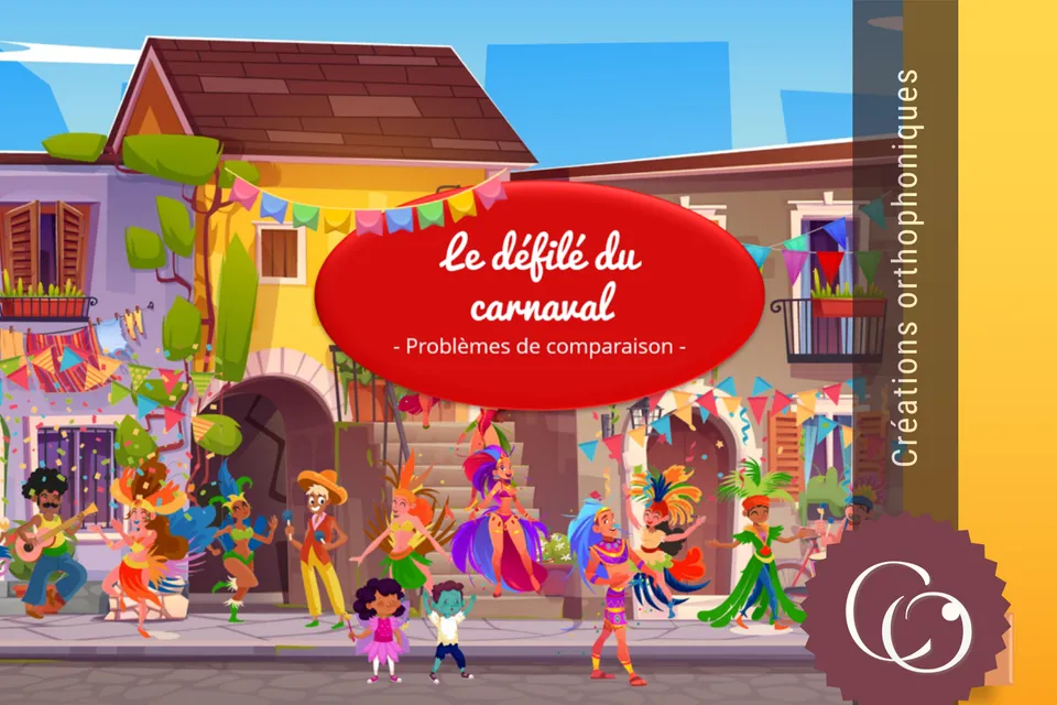 Créations orthophoniques Cognition Le défilé du carnaval jeu oie