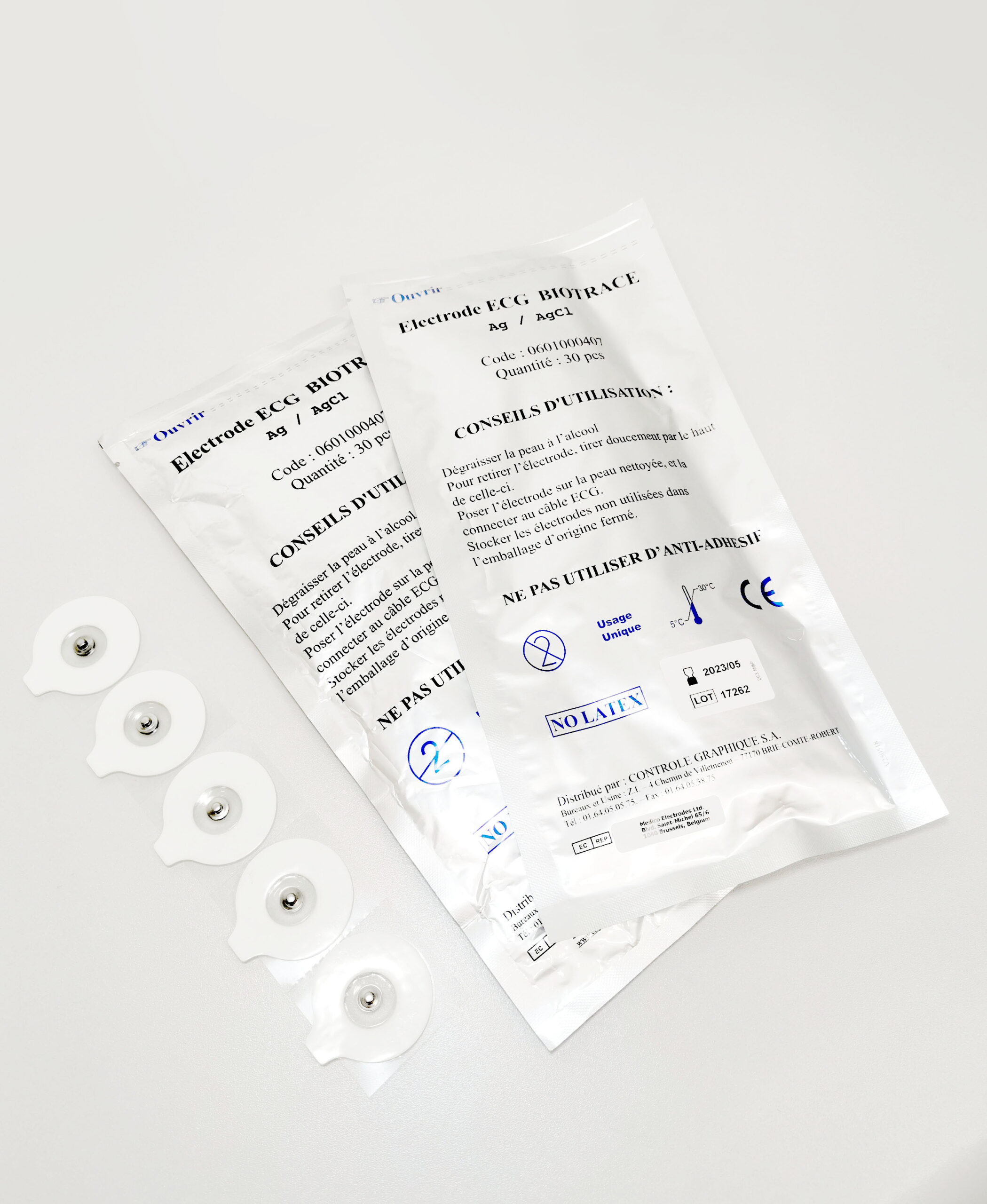 Educaduino SVT électrodes pré-gélifiées mesure cardiaque